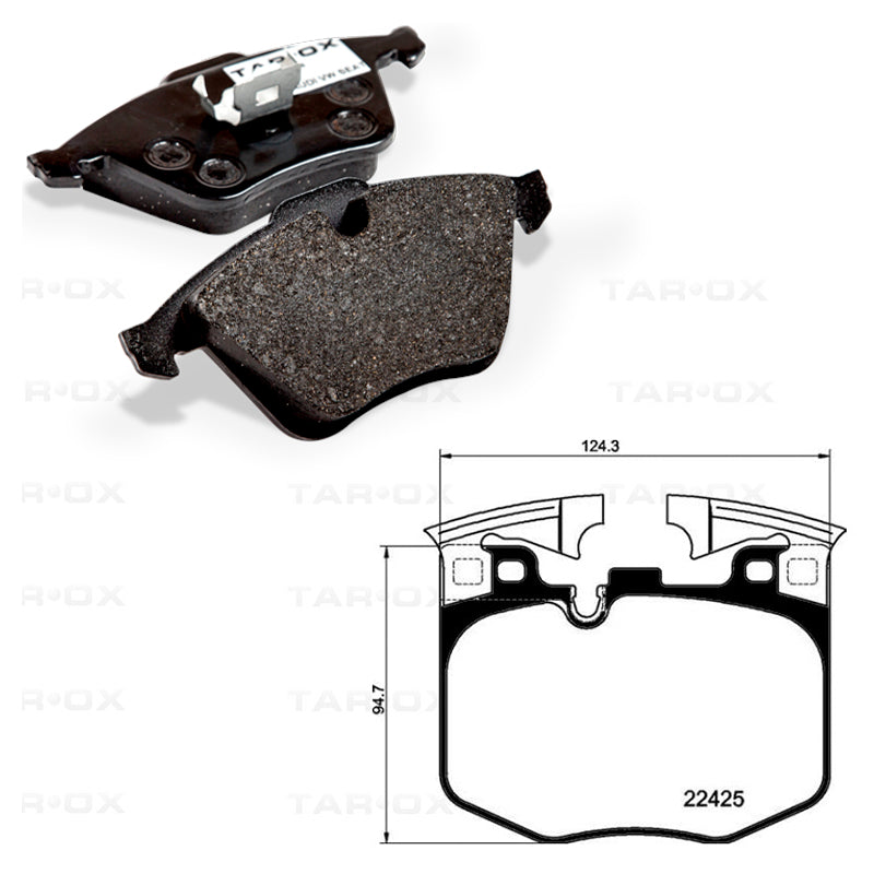 Tarox - Pastiglie freno Toyota GR Supra 3.0 (2019-) - Front - Ravasicorse