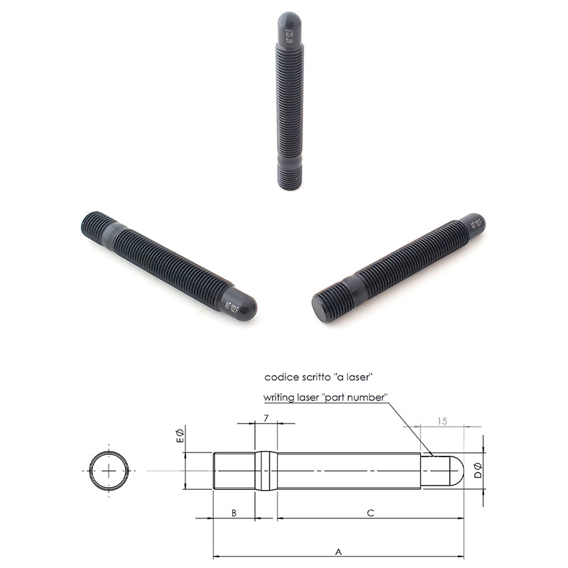 14X1.5 - 14X1.5X102 - Ravasicorse