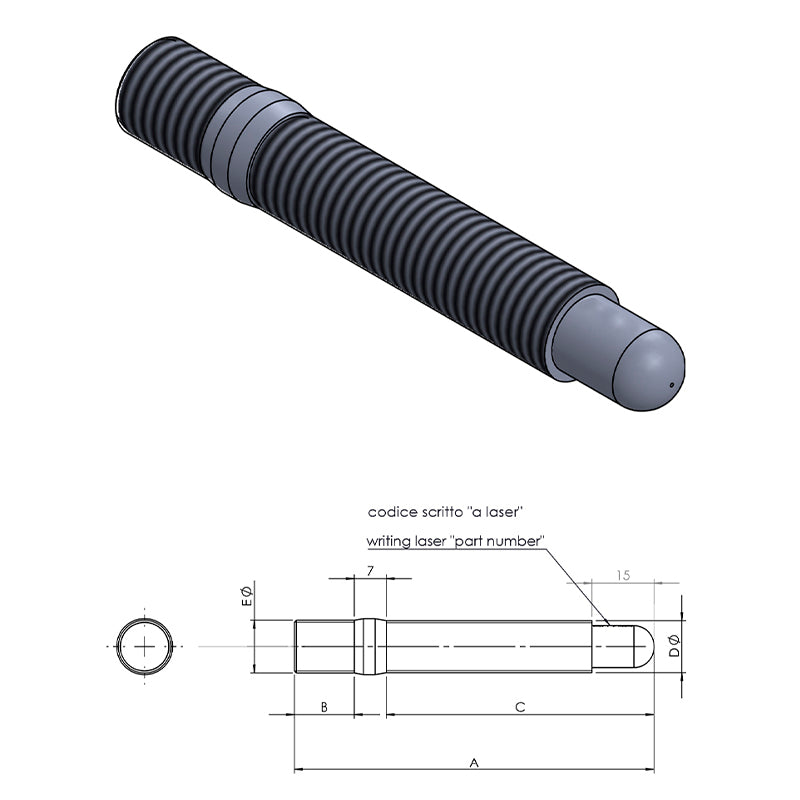 14X1.25 - 14X1.5X74 - Ravasicorse