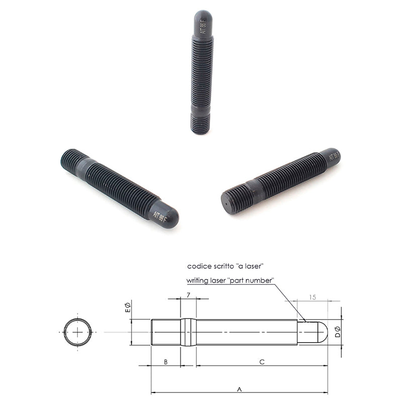 14X1.5 - 14X1.5X86 - Ravasicorse
