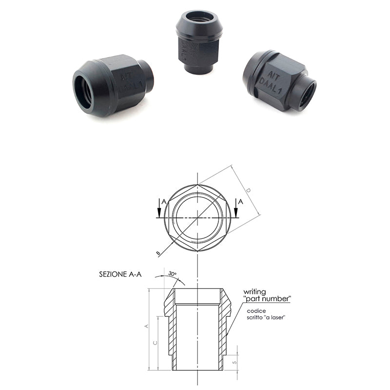 12X1.5 - h 27 mm - Ravasicorse
