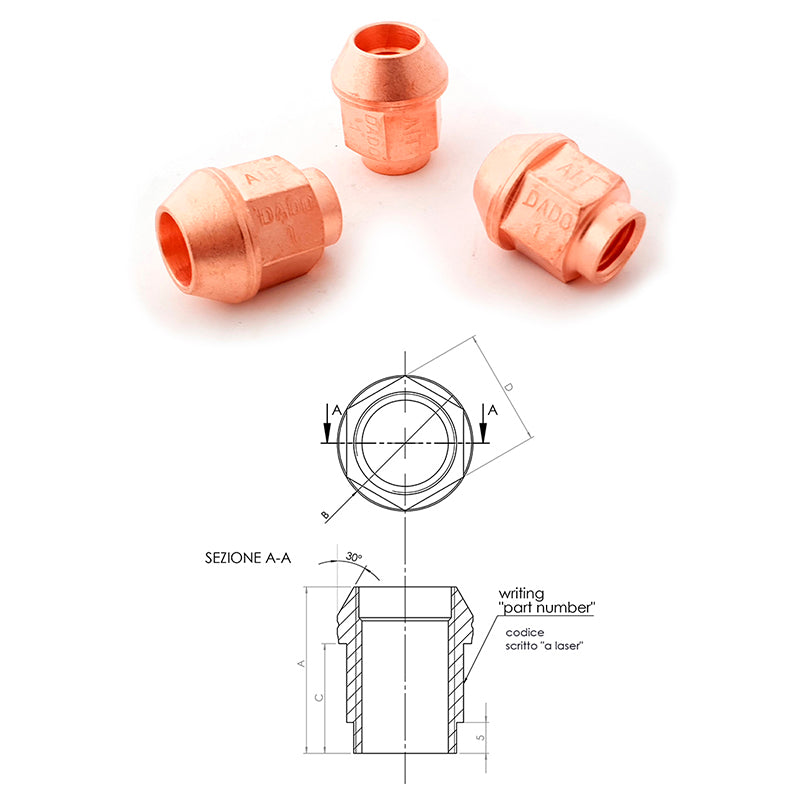 12x1.5 - h 25 mm - Ravasicorse