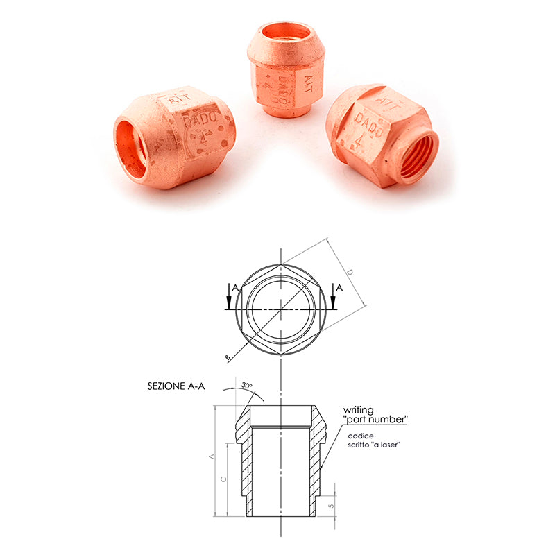 14x1.5 - h 27 mm - Ravasicorse