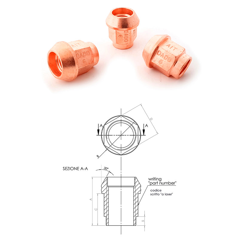 14x1.5 - h 27 mm - Ravasicorse