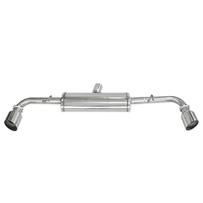 Inoxcar - Finale con silenziatore Ø100 mm DX+SX (Racing) - Ravasicorse