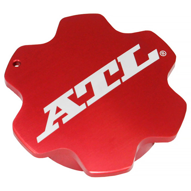 ATL - Tappo a vite anodizzato rosso un quarto di giro - Ravasicorse