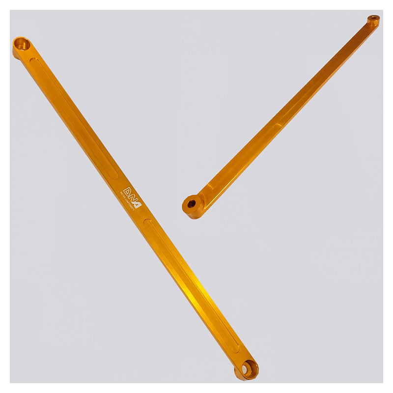 DNA Racing - Abarth 500 - Kit barra slitta anteriore piatta (oro)