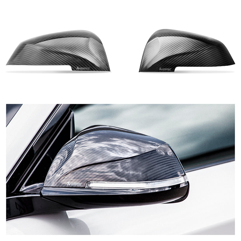 Akrapovic - Cover specchietti in carbonio - High Gloss Black - BMW M2 (F87) - Ravasicorse