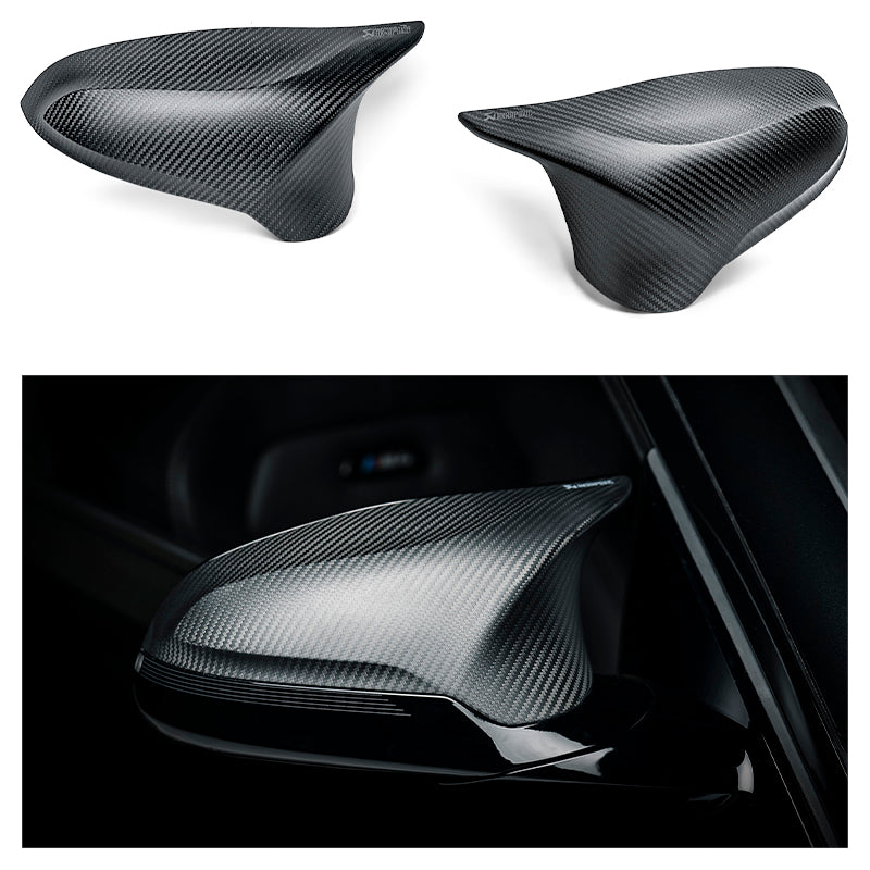 Akrapovic - Cover specchietti in carbonio - Matt Black - BMW M2 / M3 / M4 - Ravasicorse
