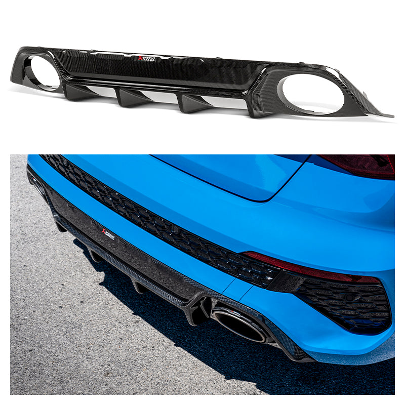 Akrapovic - Diffusore Carbon x Audi RS3 Sportback / Sedan (8Y) - Ravasicorse