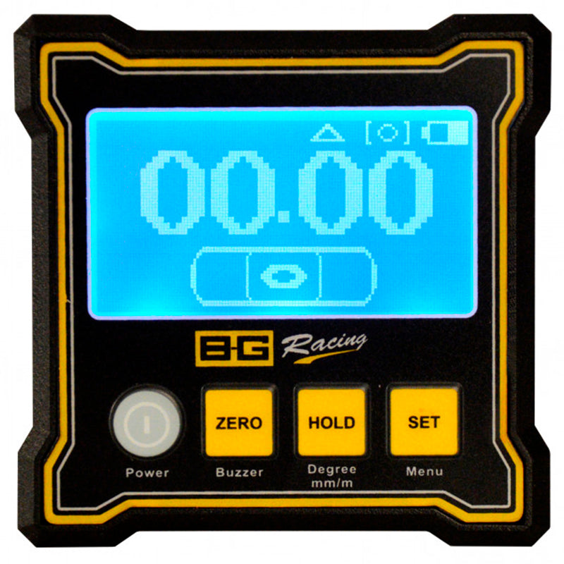 BG Racing - Misuratore digitale camber e caster - Ravasicorse