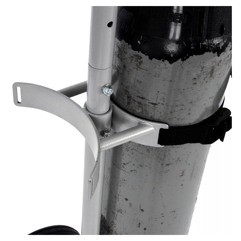 BG Racing - Carrello porta bombola gas/aria (Ø140 - Ø200 mm) - Ravasicorse