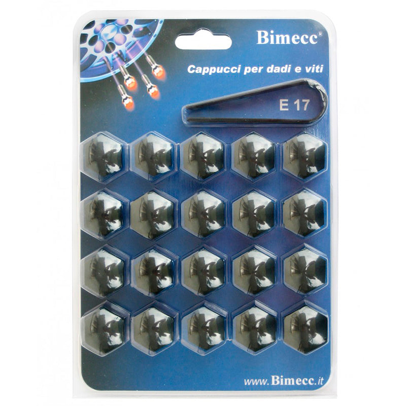 Blister copri dado, SW19 + 1 chiave (Black) - Ravasicorse