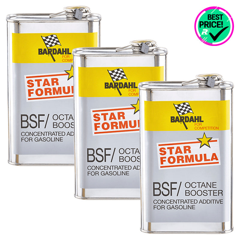 Pack 3 pz. - Bardahl - BSF octane booster (3 x 1 L) - Ravasicorse