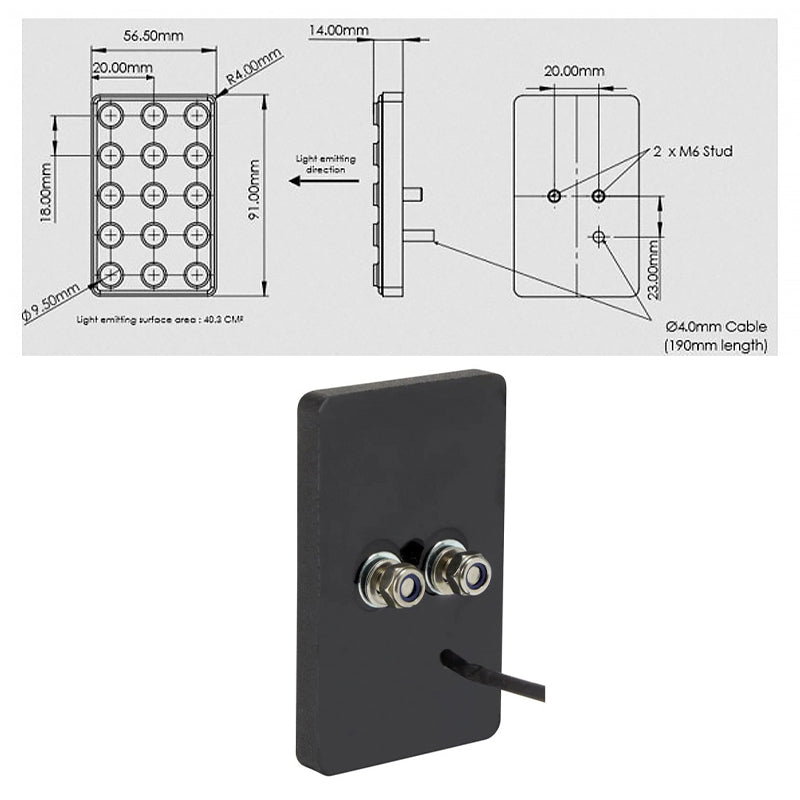 Cartek - Luce di sicurezza (FIA 8874-2019) - Ravasicorse