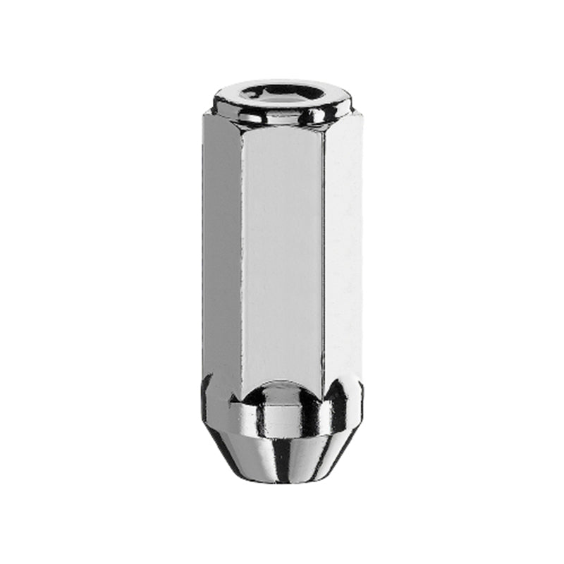 Dado chiuso sede conica 60°, chiave SW21, 14 x 2 x 55 mm - Silver - Ravasicorse