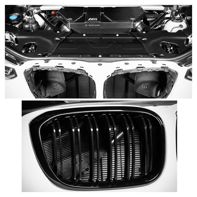 Eventuri - Kit aspirazione Carbon per BMW X3/X4 M incl. Competition 480-510 Hp (F9X) - Cambio automatico