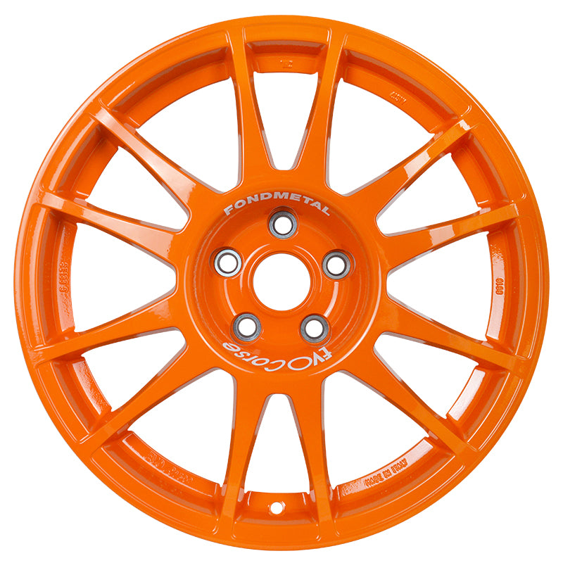 EVOCorse - Sanremo 8.0/9.0x18" x Toyota Yaris GR (orange) - Ravasicorse
