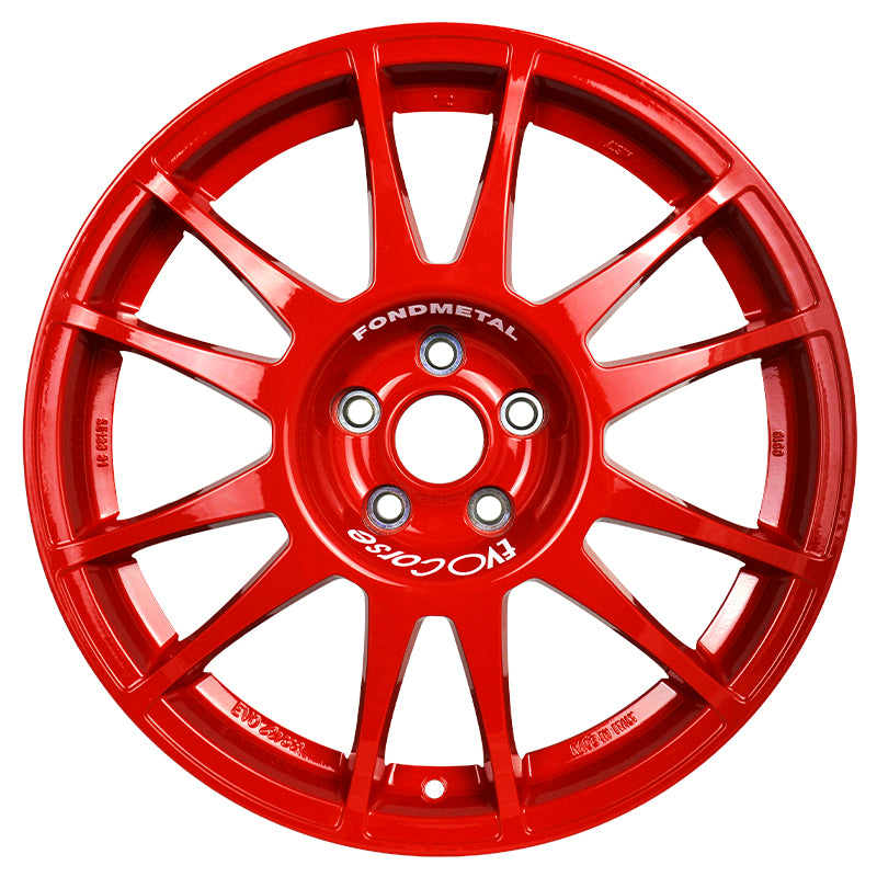 EVOCorse - Sanremo 8.0/9.0x18" x Toyota Yaris GR (red) - Ravasicorse