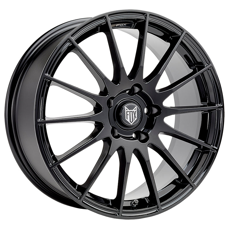 FOX - FX004 8.0 x 18" ET40 (Shiny Black) - Toyota GR Yaris - Ravasicorse
