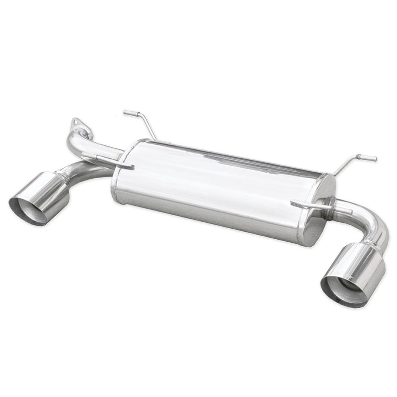 Inoxcar - Finale con silenziatore Ø102 mm DX+SX (Racing) - Ravasicorse