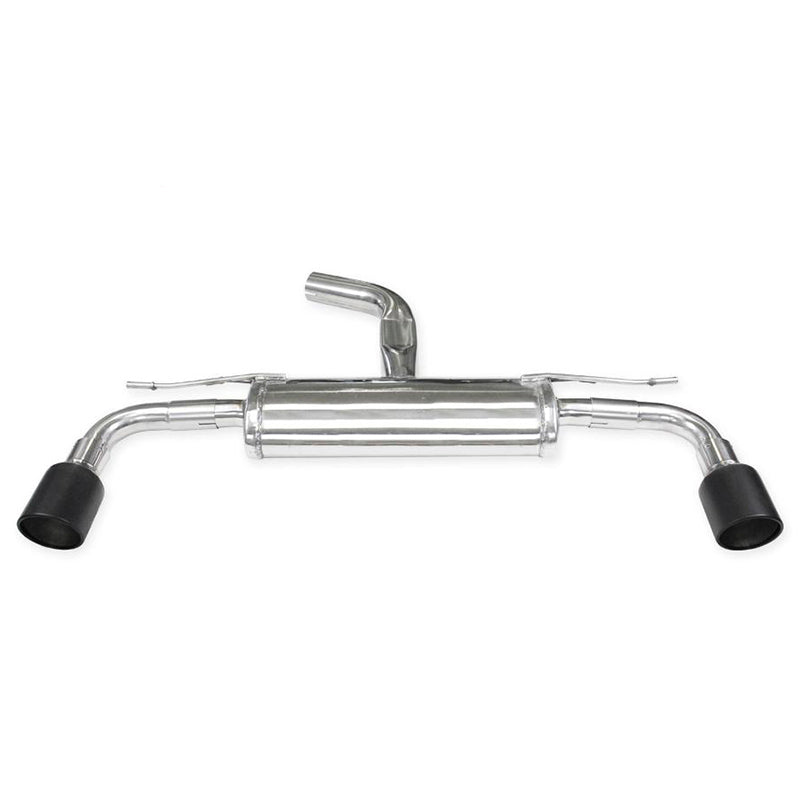 Inoxcar - Finale con silenziatore con uscita 2 x Ø100 DX+SX (Ceramic) - Ravasicorse