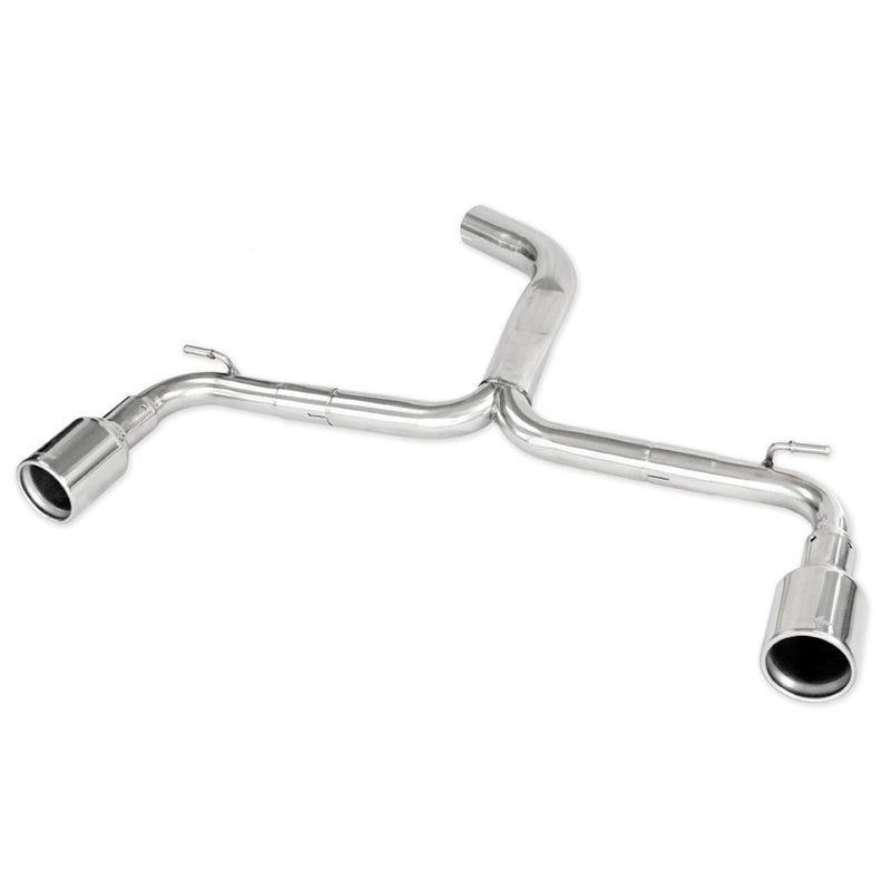 Inoxcar - Finale senza silenziatore con uscita 2 x Ø102 DX+SX - Ravasicorse