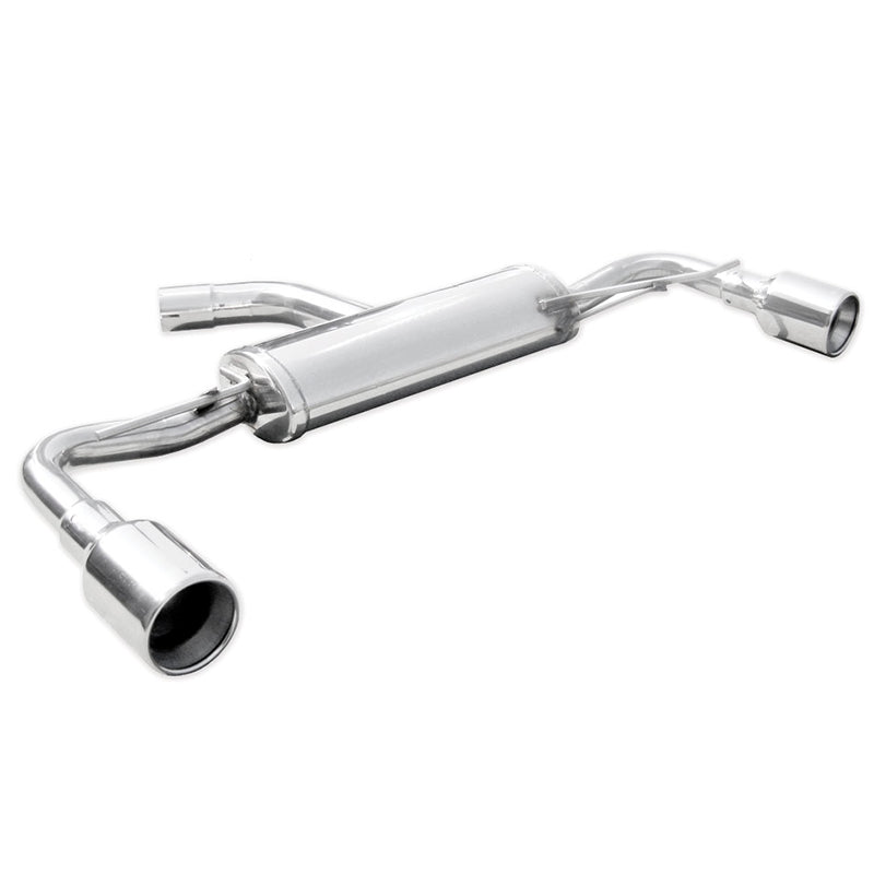 Inoxcar - Finale con silenziatore Ø102 mm DX+SX - Ravasicorse