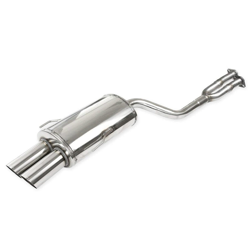 Inoxcar - Finale con silenziatore con uscita 2 x Ø80 (Racing)