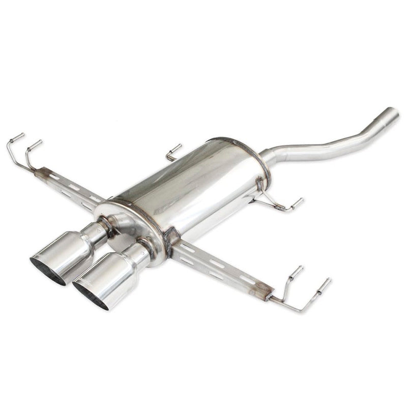 Inoxcar - Finale con silenziatore 2 x Ø100 mm (Racing) - Ravasicorse