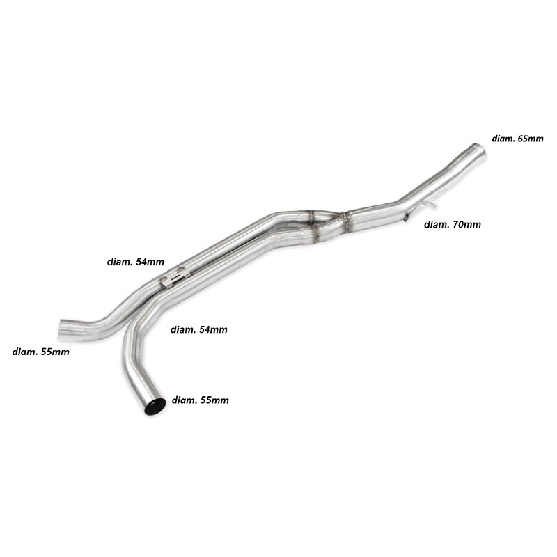 Inoxcar - Tubo centrale diretto - Ravasicorse