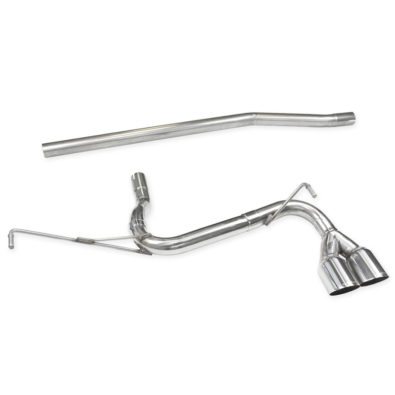 Inoxcar - Finale senza silenziatore 2 x Ø80 mm (Racing) - Ravasicorse
