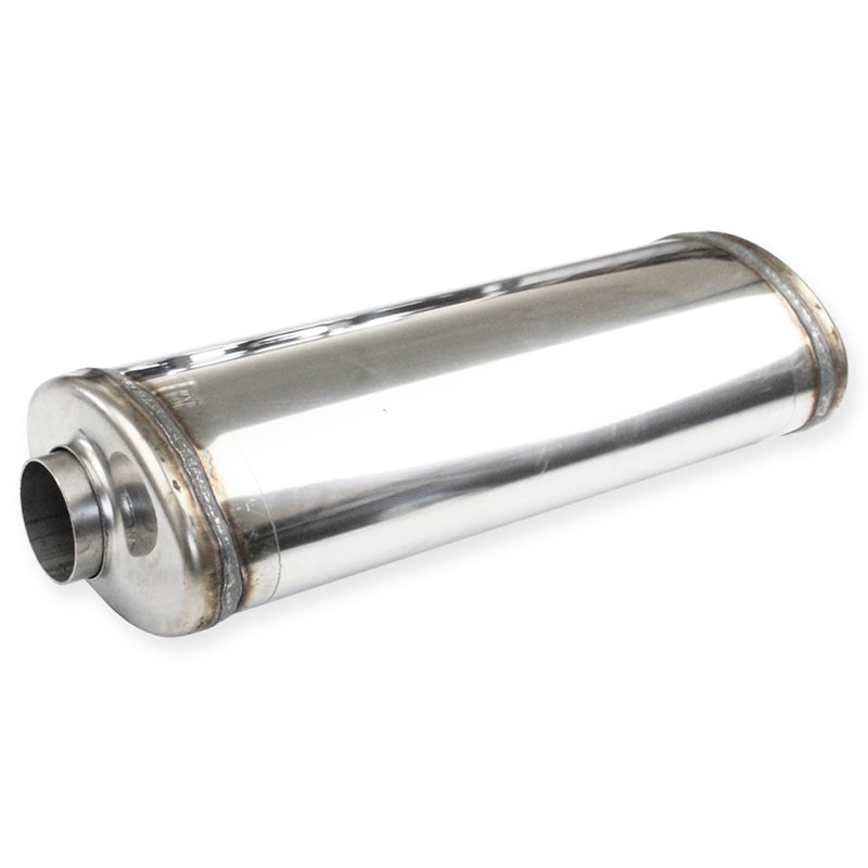 Silenziatore universale corpo ovale 170x115mm - 420mm lunghezza - Ravasicorse