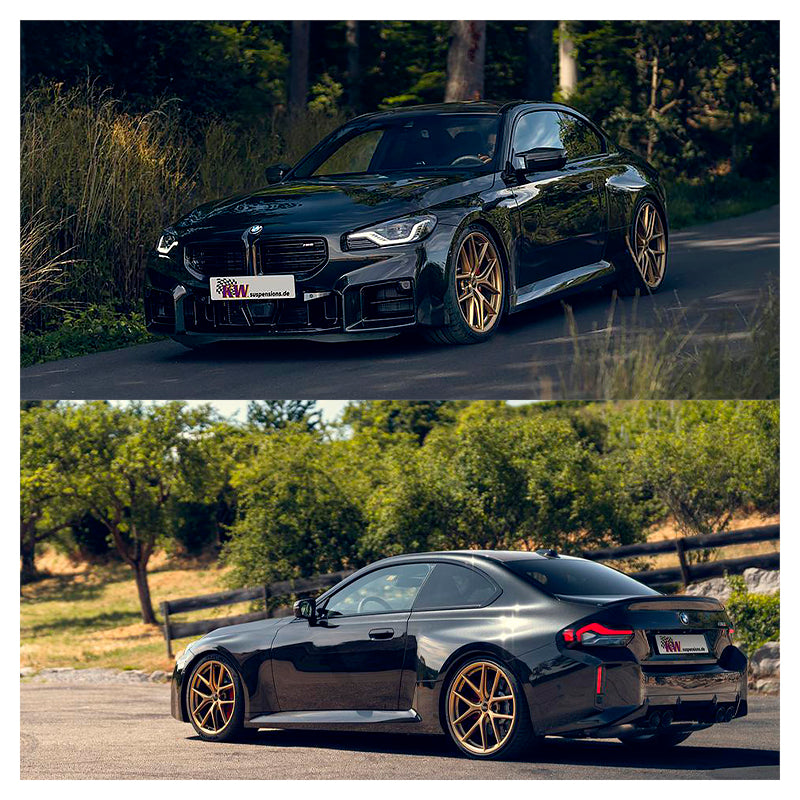 KW suspensions - Kit assetto a ghiera V4 Clubsport + top mount per BMW M2 338 kw (G87) - Ravasicorse