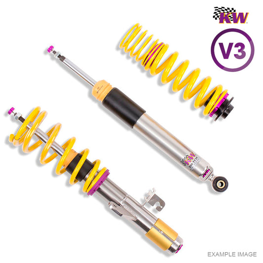KW suspensions - Kit assetto a ghiera V3 Inox per BMW M4 incl. Competition 375 kw (G82/G83) - Coupé/4WD