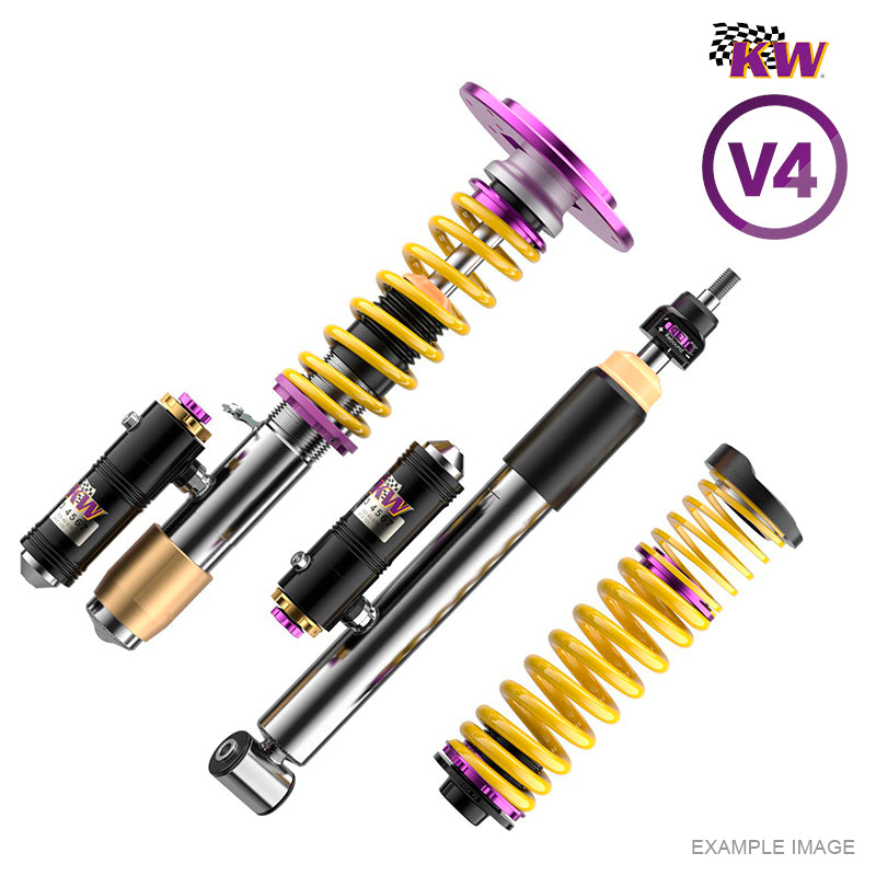 KW suspensions - Kit assetto a ghiera V4 Inox per BMW M4 incl. M4 Competition (G82/G83) - Cabrio/4WD - Ravasicorse