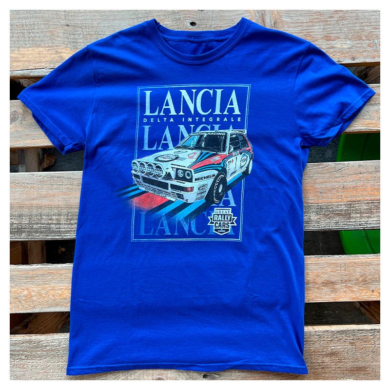 T-Shirt Lancia Delta Integrale (blue) - Ravasicorse