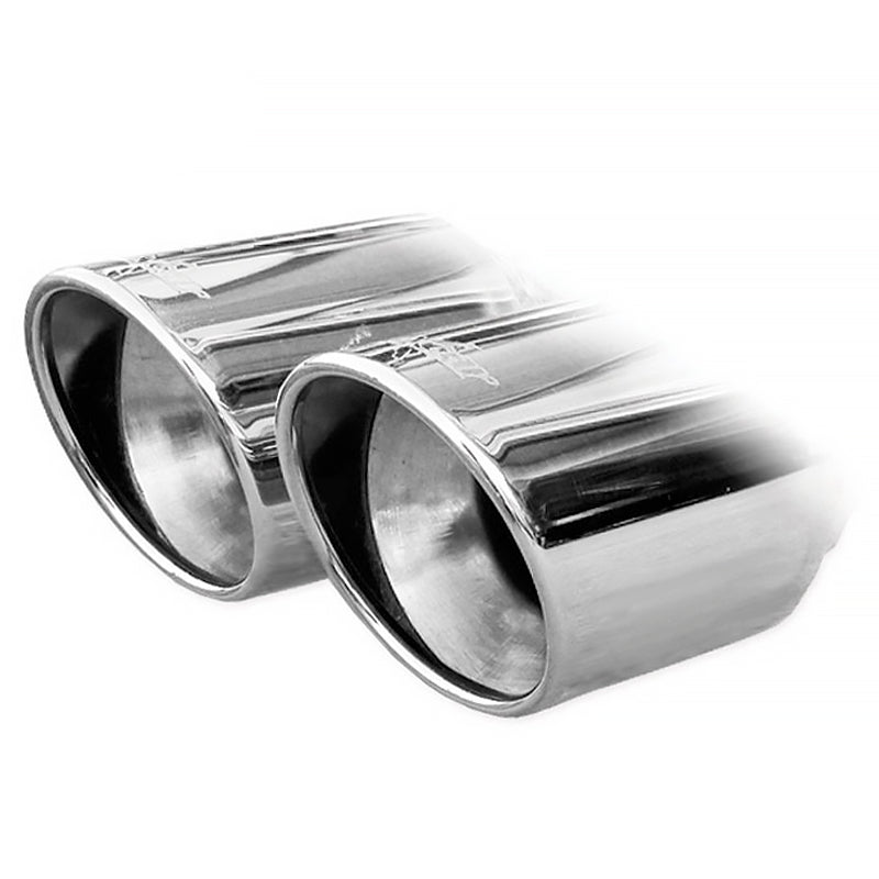 Inoxcar - Finale con silenziatore Ø90 mm (Angled) - Ravasicorse