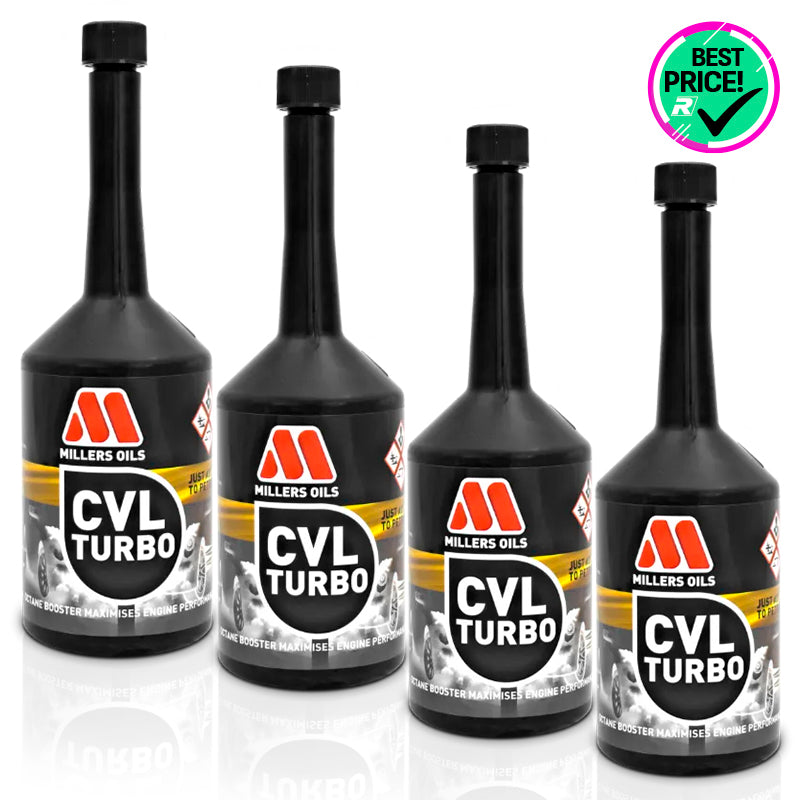 Pack 4 pz. - Millers Oils - Octane Booster CVL Turbo - Ravasicorse