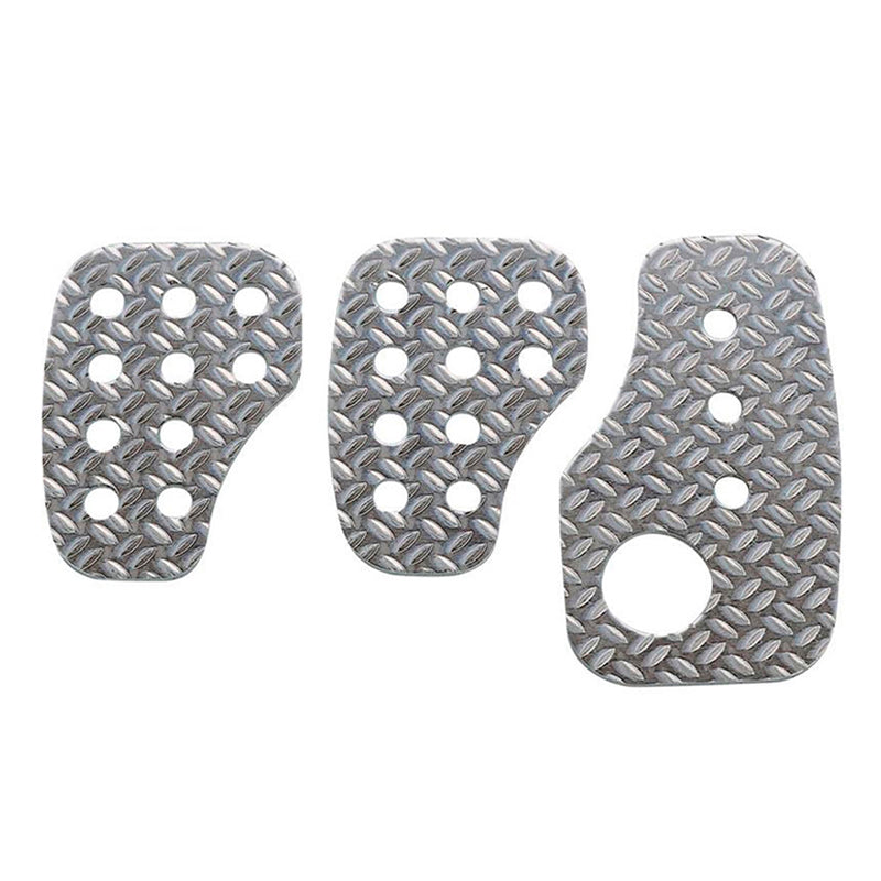 Pedaliera OMP - Alluminio zigrinato spessore 2.5 mm (OA-1050) - Ravasicorse