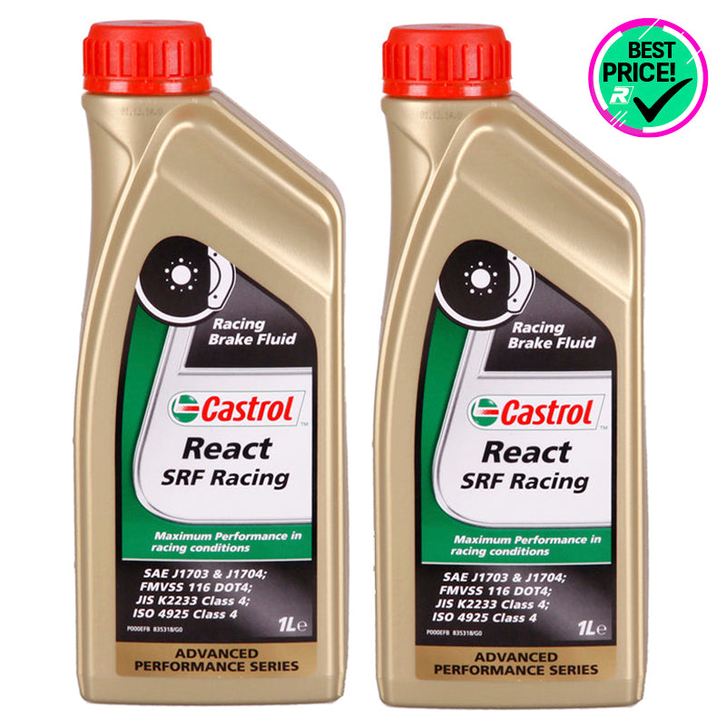 Pack 2 pz. - Castrol - SRF racing brake fluid - Ravasicorse