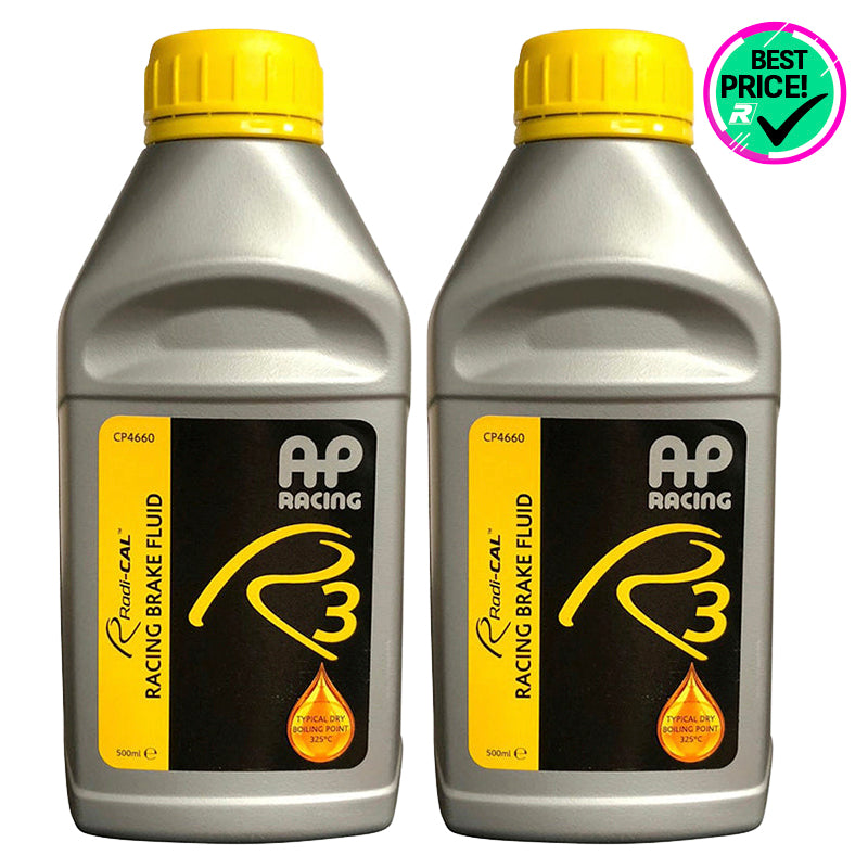 Pack 2 pz. - AP Racing - R3 racing brake fluid - Ravasicorse