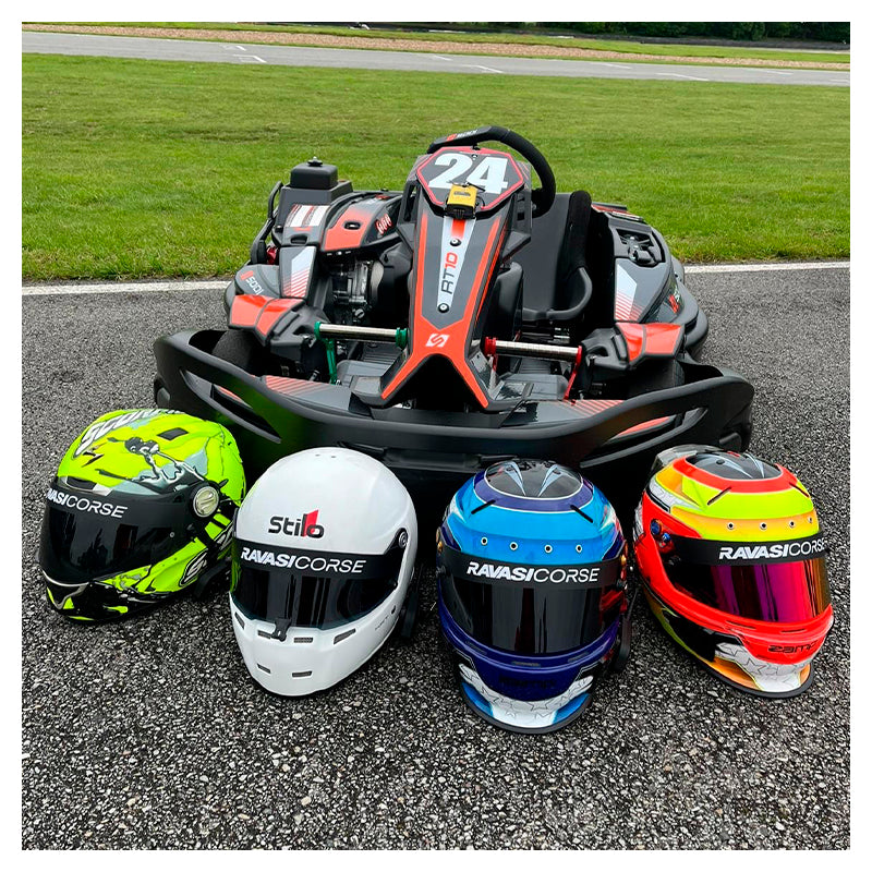 Ravasicorse - Adesivo parasole universale per visiera casco - Ravasicorse