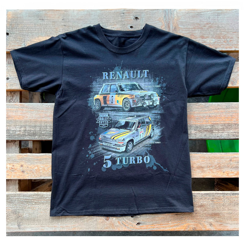 T-Shirt Renault 5 Turbo (black) - Ravasicorse