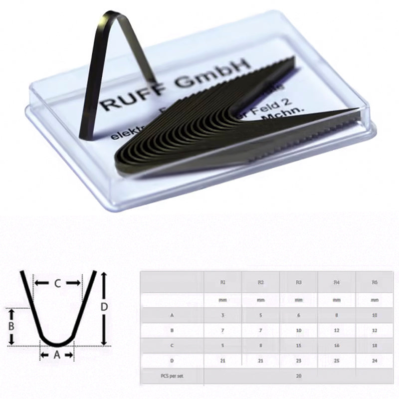 Rillfit Six - Lame da taglio rotonde - Ravasicorse