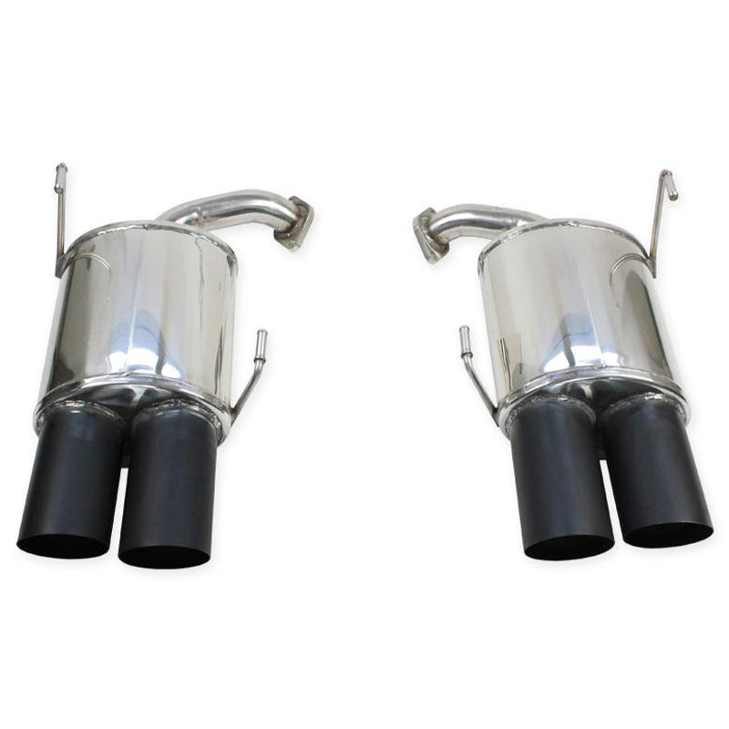 Inoxcar - Finale con silenziatore con uscita 2 x Ø90 DX+SX (Ceramic) - Ravasicorse