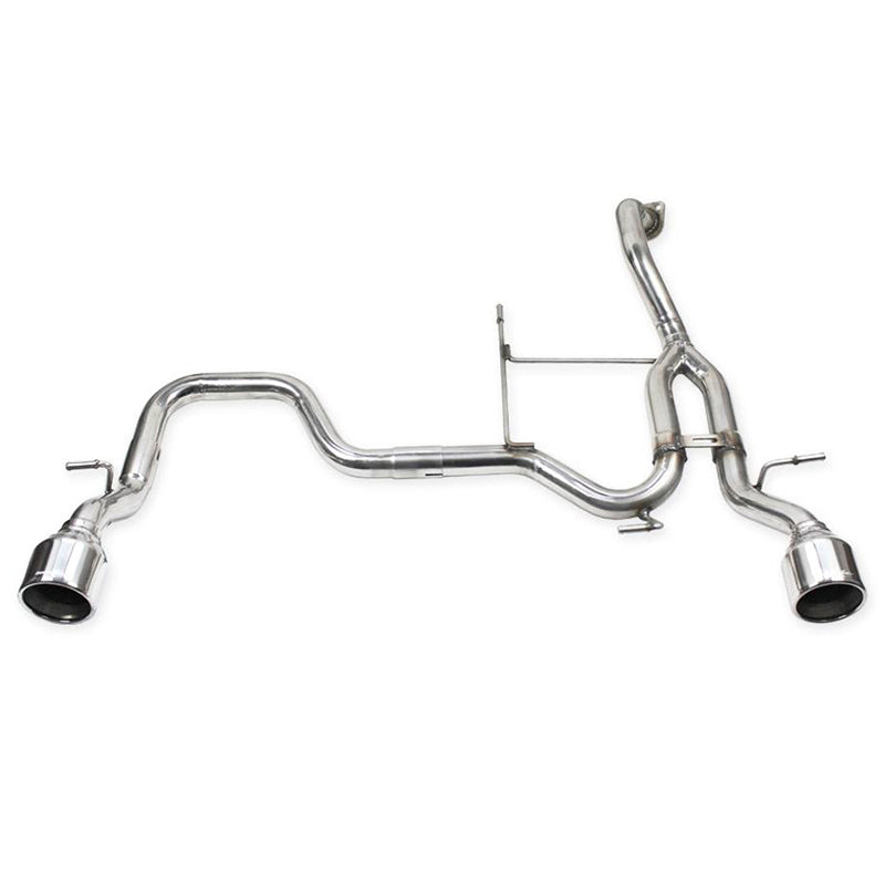 Inoxcar - Finale senza silenziatore con uscita Ø102 DX+SX - Ravasicorse