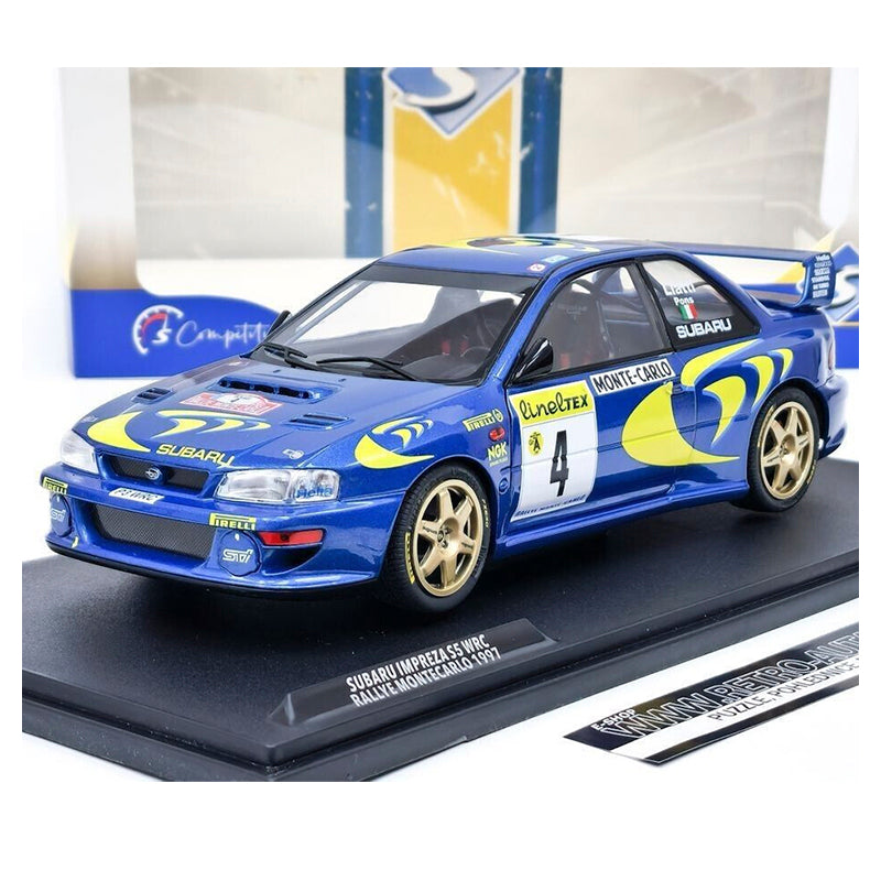 Solido - Subaru Impreza S5 WRC - Rally Montecarlo 1997 (1:18) - Ravasicorse