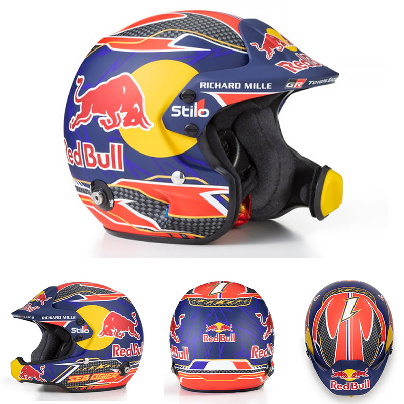 Stilo - Mini Helmet replica Sébastien Ogier 2021 (scala 1:2) - Ravasicorse