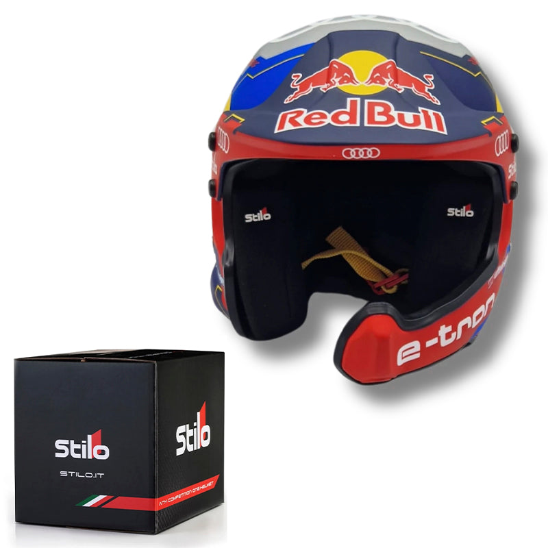 Stilo - Mini Helmet replica Carlos Sainz Sr. - Dakar 2024 winner (scala 1:2) - Ravasicorse